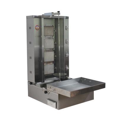 China Electric Mini Stainless Steel Doner Chicken Kebab Machine Single or 4 Single Shawarma Machine for sale