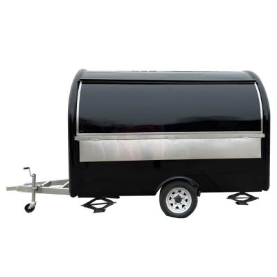 China American Hotels New Design Food Cart and Outdoor Shawarma Food Cart with Food Rack for Snack Sale in USA for sale