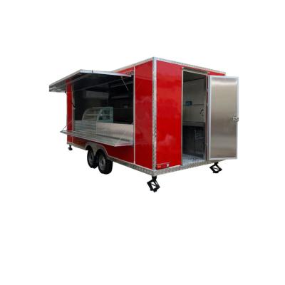 China Vegetable processing factory best selling high quality mobile street food fast food trailers for sale for sale