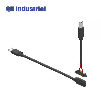 China Hot Selling Customized Mobile Phone 4 Pin Male And Female Type C Magnetic Cable Connector for sale