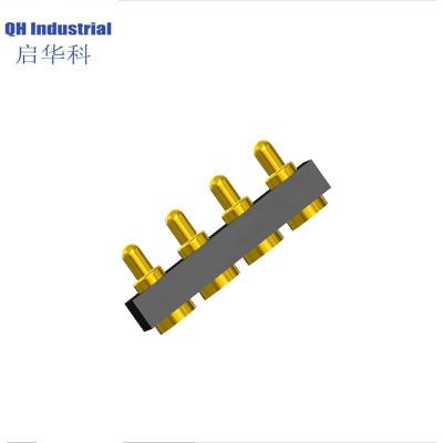 China PCB 4pin 2.54mm Pitch 4.0mm SMT 2pin 3pin Connector Pogo Terminal Pin 2A for sale