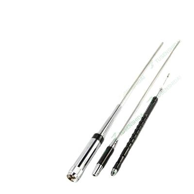 China Stainless Steel Quad Band Antenna CR-8900 Mobile Antenna For BaoFeng QYT TYT Kenwood Car Radio Walkie Talkie for sale