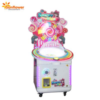 China Sunflower Coin Operated Game Machine Candy Lollipops Vending Machines for Sale for sale