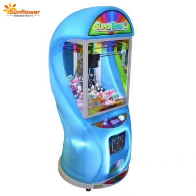 China Super Box Toy Claw Crane Machine Kids Game Machine for sale