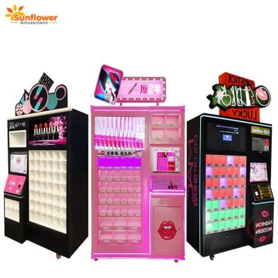 China Coin Operated Makeup Game Machine Lipstick Vending Machine for Sale Malaysia for sale