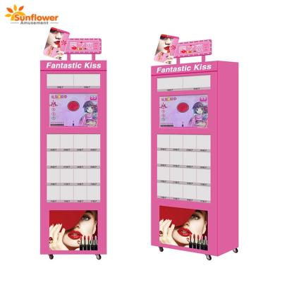 China Coin Operated Touch Screen Lipstick Challenge Game Prize Vending Machine for sale