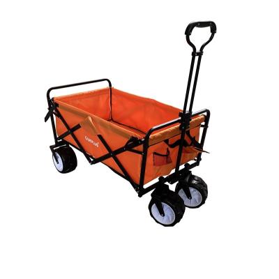 China Sunte Outdoor Garden Camping Cart Folding Beach Cart Foldable Shopping Cart for sale