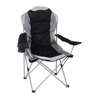 China Fishing Chair Outdoor Duty Luxury Padded Folding Camp Lawn Chairs Folding Camping Chair With Armrest for sale