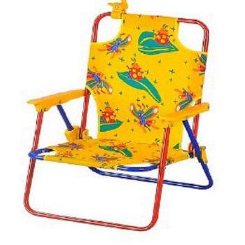 China Contemporary Outdoor Leisure Metal Sunte Kids Beach Folding Camping Chair for sale