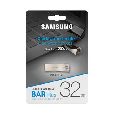 China Data Transmission Samsung Bar Plus Samsung USB Flash Stick Pen Drive Metal Memory Stick 3.1 300MB/s 32GB 64GB 128GB 256GB USB Drive Flash for sale