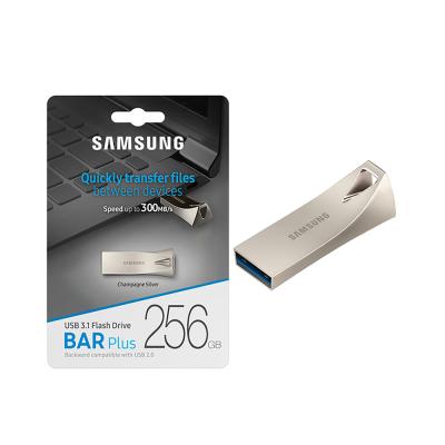 China Hot Selling New Data Transmission Samsung Bar Plus 32GB 64GB 128GB 256GB USB 3.1 Flash Drive 300MB/s USB 3.1 Flash Stick Metal Memory Stick Pen Drive for sale