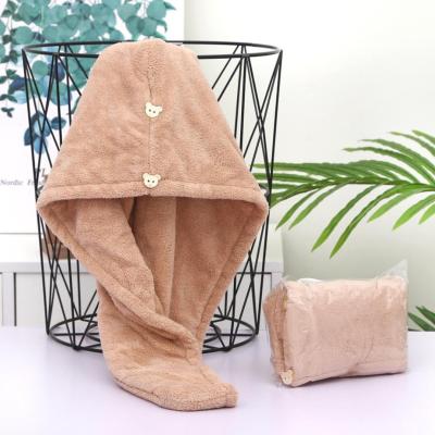 China Exceptional Cheap Wholesale Towel Shower Absorbency Microfiber Hair Towel Wrap Quick Dry Spa Towel for sale