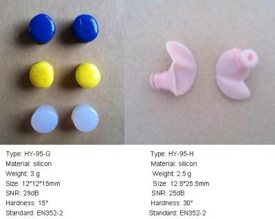 China In-Ear Waterproof Silicone Gel Earplugs for sale
