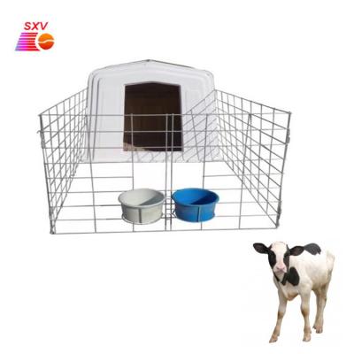 China Anti-UV Modern Dairy Farm Equipment Calf Hutch for sale