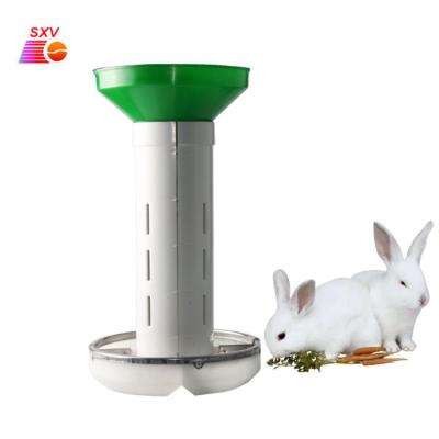 China European Style Rabbit Cage Box PVC Rabbit Feeding Conductive Farm Equipment Durable Rabbit Feeding Bowl for sale