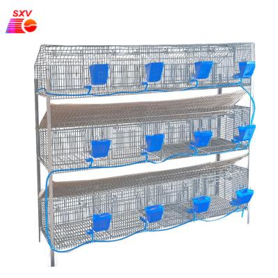 China Commercial Farms Rabbit Farm Equipment Mother And Baby Rabbit Cage Rabbit Cage With Stand In Malaysia Philippines for sale