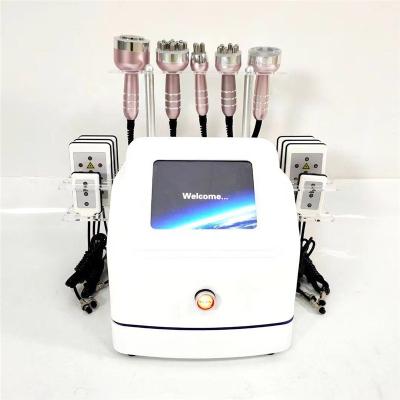 China Weight Loss Cellulite Reduction Beauty Machine Paddles Cavitation Radio Frequency Machine for sale