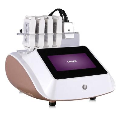 China 2021 Weight Loss 160mw 6 Arm Lipo Laser Pad Fat Loss Beauty Machine for sale