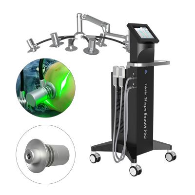 China Skin tightening green 6d laser slimming machine 6d lipo laser shaper laser beauty device for sale