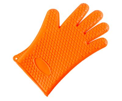 China Household Appliances Customization Logo Washing Dishes Silicone Five Finger Gloves Microwave Oven Pick-Up Heat Proof Baking Gloves for sale