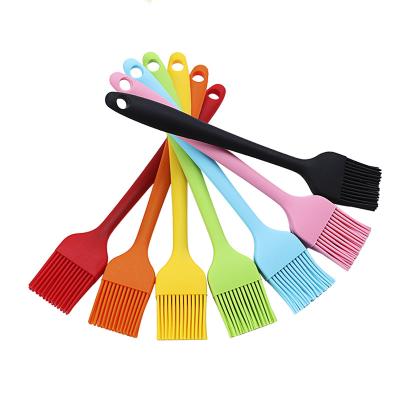 China Customization Easily Cleaned Baking Brush Basting Free Heat Resistant Grilling Tool Silicone Pastry For Grill Barbecue BBQ Sauce Brushes for sale