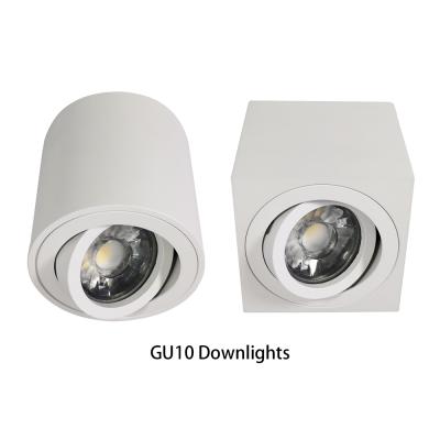 China Wholesale 5W 7W 9W Movable Outdoor Gallery Artwork GU10 MR16 Eyeball Mount Light Fixture Housing Spotlight Indoor Outdoor Round Ceiling Downlight for sale