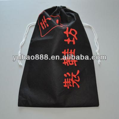 China Recyclable Custom Printed Drawstring Shoe Bag Dust Bag for sale