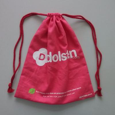 China Drawstring Pouch 100% Cotton Bag Large Package Bags Storage Bags for sale