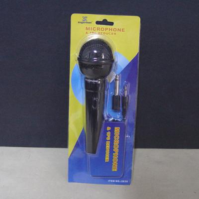 China Handheld microphone plastic microphone for sale