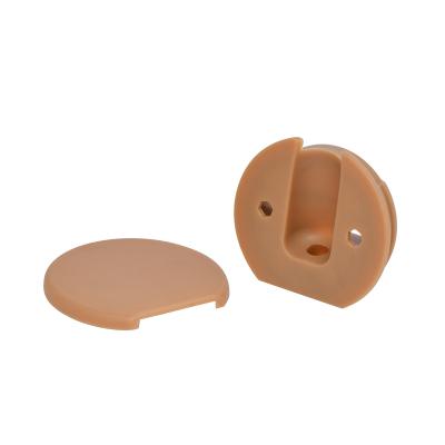 China For Light Brown Color ABS Furniture Connector Wardrobe Closet Cabinet Motorhome RV Caravan Structures Cover for sale