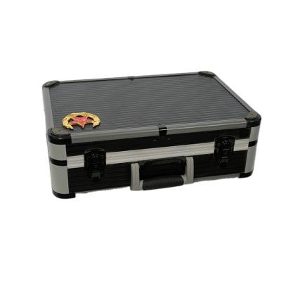 China ABS fabric+density board High Quality Tools Storage Tool Box Set Professional Locking Aluminum Carrying Case for sale