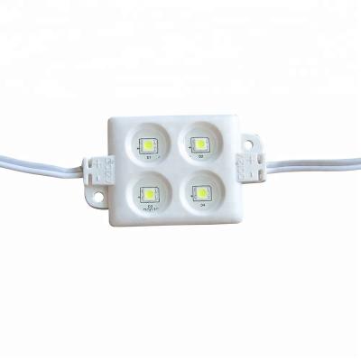 China AlGaInP dc 12v 4 chips waterproof 2835 rgb smd led module for sale