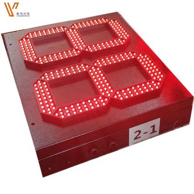 China Ethyl gasoline gas price station Guangzhou LED 7 segment gas price display board for gas station display for sale