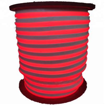 China Flexible PVC Silicon Rope Neon Light 110V 220V 12V 24V Neon Cable Led Slim Neon Rope for sale