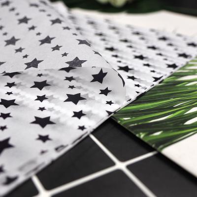 China Waterproof Fashionable Custom Printed Tissue Wrapping Paper For Stretching Products Packaging Clothes Wrapping Tissue Tissue Paper for sale