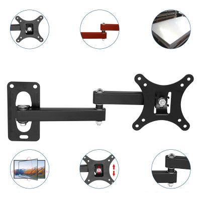 China Wholesale Cold Rolled Steel LCD Screen TV Stand 15 Inch Extension Arm Tilt Swivel Fits Most 10