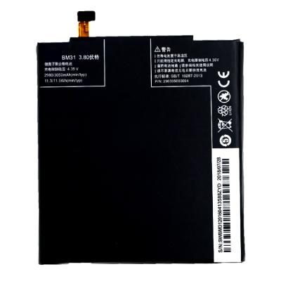 China Original Mobile Phone Quality Mobile Phone Replacement Battery For Xiaomi MI 3 Battery BM31 for sale