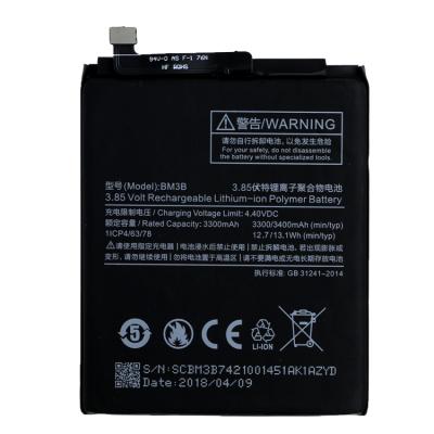 China 0 Cycle Polymer Li-ion Phone Battery Fast Speeds Charging 3.82v 3300mah Battery For Xiaomi Mix2 2s Bm3b for sale