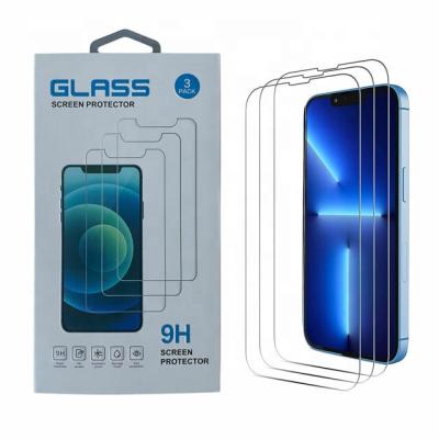 China Anti-scratch 3 Pack Amazon HD Phone Tempered Glass For iPhone 12 11 Maximum Screen Protection For Samsung for sale