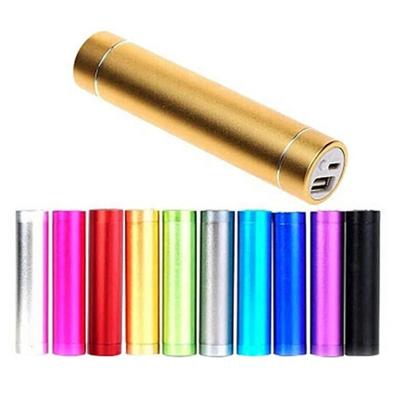 China Samrtphone Universal Portable Hot 2600mAh Aluminum Power Bank Portable USB Power Bank USB Power Bank Factory Price for sale