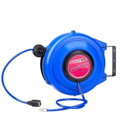 China Pneumatic Auto Delivery Air Retractable PU Braided Hose Reel for sale