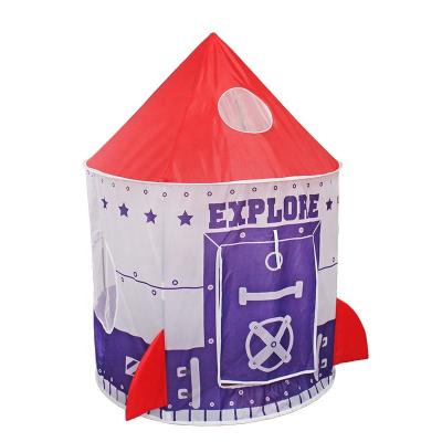 China Indoor Outdoor Kids Play Tent Space Game House Tent For Kids Foldable Pop Up Star Play Tent for sale