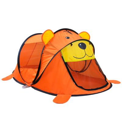 China Toy Safety Standards kids play tent indoor and outdoor tiger style playhouse toy tent for kids play tent for sale