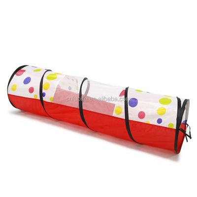 China Toy Polka Dot Crawl Play Inflatable Tunnel for sale