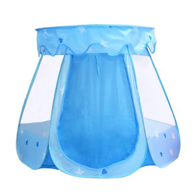 China Toy Boys Inflatable Blue Prince Tent Kids Princess Teepee Tent Pink Indoor Kids for sale