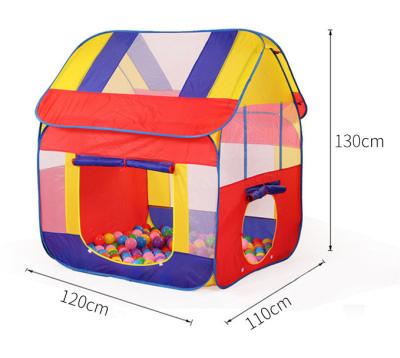 China Easy Foldable Kids Play Tent Large Space Playhouse Kids Tent for sale