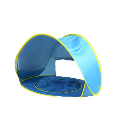 China Toy Easy inflatable automatic portable baby beach infoldable kids play tent for outdoor sun shelter for sale