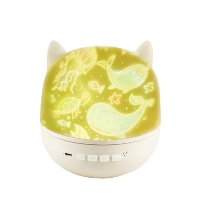 China Blue Tooth APP controlled on the phone plug-in night light table lamp phone control baby kids night light for sale