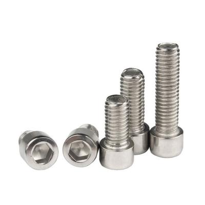 China Round 316 stainless steel cup point socket set screw per hexagon head cup for a screw-on lid. for sale