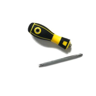 China Household Tool Kit 2-in-1 Slotted Adjustable Length (Flat Head) Screwdriver for sale